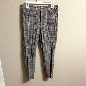 Women’s High-Rise Pixie Plaid Dress Pants
